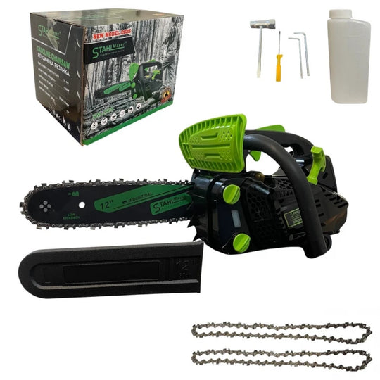 Мини бензинова резачка за кастрене STAHLMAYER 25.4cc , 30см шина , 2 вериги