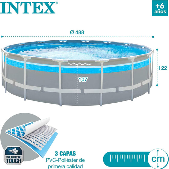 Пълен комплект Басейн с тръбна конструкция Intex - Ultra XTR, 549 x 122 cm