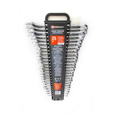 Ключове звездогаечни ForceKraft на стойка 6-32 мм к-т 25 части