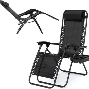 Сгъваем стол/шезлонг + ПОДАРЪК възглавница