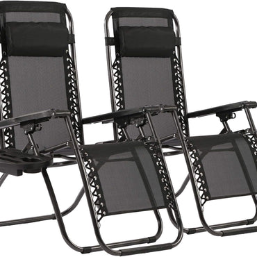 2 броя Сгъваем стол/шезлонг + ПОДАРЪК възглавница