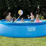 Надуваем басейн INTEX Easy Set, 457 х 107 см. с филтърна помпа