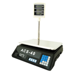 Електронен кантар ACS-40 до 40кг с изнесен дисплей