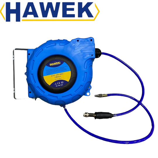 Автоматична Макара с Маркуч за Въздух HAWEK 15м 8х12мм – HW 1022