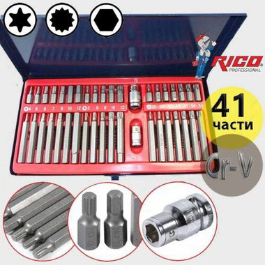 КОМПЛЕКТ НАКРАЙНИЦИ  RICO 41 ЧАСТИ